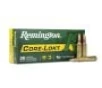 Remington Core-Lokt  250 Savage 100 Gr PSP  Case