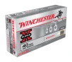 Winchester Super X 40 S amp W 165 Grain Winclean Brass Enclosed Base WC401  Box 