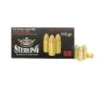 Sterling 9mm 115gr Full Metal Jacket Brass  Ammunition  50 Rounds 
