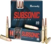Hornady 80877 Subsonic Rifle 300Blackout 190gr Sub X   
