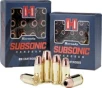 Hornady 91369 Subsonic Handgun 40S W 180gr Hornady XTP   