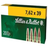 Sellier   Bellot SB76239A Rifle 7 62x39mm 124 gr Full   