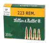 Sellier   Bellot SB223B Rifle 223 Rem 55 gr Soft   