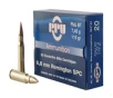 PPU PP68F Standard Rifle 6 8mm Rem SPC 115 gr Full   