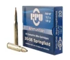 PPU PP30062 Standard Rifle 30-06 Springfield 165 gr   