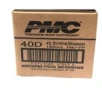 PMC Bronze  40 S ampW Handgun Ammo - 165 Grain   FMJ-FP   1000rd Case