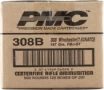 PMC Bronze  308 Winchester Rifle Ammo - 147 Grain   FMJ-BT   500rd Case