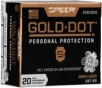 Speer 23619GD Gold Dot Personal Protection 9mmLuger   