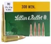 Sellier   Bellot SB308A Rifle 308 Win 147 gr Full   
