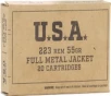 Winchester Ammo SG223KW 223 Rem 55 gr Full Metal   