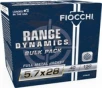 Fiocchi 57FMJ40 Range Dynamics 5 7x28mm 40 gr Full   