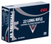 CCI 956 AR Tactical 22LR 40gr Copper Plated Round   
