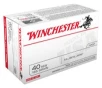 Winchester Ammo USA40SWVP USA Value Pack 40 S W 165 gr   