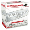 Winchester Ammo USA380W USA 380 ACP 95 gr Full Metal   