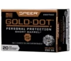 Speer 23975GD Gold Dot Personal Protection Short   