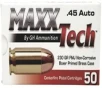 MaxxTech PTGB45B Brass Pistol 45ACP 230gr Full Metal   