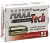 MaxxTech PTGB9MMB Brass Pistol 9mmLuger 115gr Full   