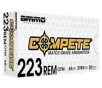 Ammo Inc 223068BTHPA20 Compete 223Rem 68gr Open Tip   