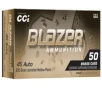 CCI 5245 Blazer Handgun 45ACP 230gr Jacketed Hollow   