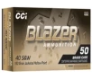 CCI 5241 Blazer Handgun 40S W 180gr Jacketed Hollow   