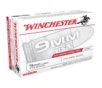 Winchester Ammo USA9W USA 9mm Luger 115 gr Full Metal   
