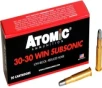 Atomic Ammunition 00410 Subsonic 30-30 Win 165 gr   
