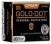 Speer 23980GD Gold Dot Personal Protection 44S WSpl   