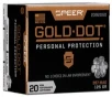 Speer 23920GD Gold Dot Personal Protection 357 Mag 125   