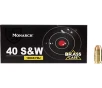 Monarch  40 S W 180-Grain Pistol Brass Ammunition - 50 Rounds