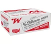 Winchester USA 5 56mm 55-Grain FMJ Ammunition - 500 Rounds
