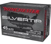 Winchester Silvertip  45 ACP 185-Grain Centerfire Rifle Ammunition