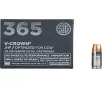 SIG SAUER V-Crown 365 9mm Luger 115-Grain Pistol Brass Ammunition - 20 Rounds