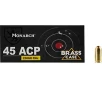 Monarch  45 ACP 230-Grain Pistol Brass Ammunition - 50 Rounds