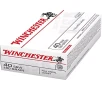 Winchester USA Full Metal Jacket  40 Smith   Wesson 180-Grain Handgun Ammunition - 50 Rounds