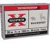 Winchester Super-X 20 Gauge Buckshot Load Shotshells - 5 Rounds