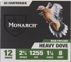 Monarch 12-Gauge 6 Shot Heavy Dove Shotshells - 25 Rounds