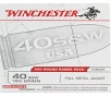 Winchester  40 S W 165-Grain FMJ Centerfire Pistol Ammunition - 200 Rounds