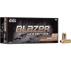Blazer Brass Target Load FMJ  40 S W Caliber 180-Grain Centerfire Handgun Ammunition