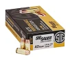 SIG SAUER Elite Performance Ball Full Metal Jacket  40 S W 180-Grain Centerfire Handgun Ammunition