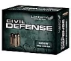 Liberty Ammunition Civil Defense  40 S W 60-Grain Centerfire Handgun Ammunition
