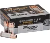 SIG SAUER 9mm Luger 115-Grain V-Crown JHP Handgun Ammunition