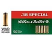 Sellier   Bellot 158-Grain Lead Flat-Nose Centerfire Handgun Ammunition