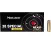 Monarch  38 Special 158-Grain Centerfire Pistol Ammunition - 50 Rounds