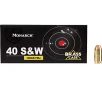 Monarch  40 S W 180-Grain Ammunition - 200 Rounds