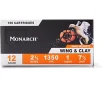 Monarch 12 Gauge Wing and Clay Shotshells - 100 Rounds