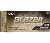 Blazer Brass HP 9mm Luger 115-Grain Jacketed Hollow Point Centerfire Ammunition - 50 Rounds