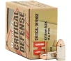 Hornady 9 x 18mm Makarov 95-Grain FTX   Critical Defense   Handgun Ammunition