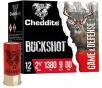 Cheddite 00 Buckshot 12 Gauge Shotshells - 25 Rounds