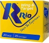 Rio Ammunition Wing and Target 20 Gauge Shotshells - 25 rounds