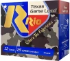 Rio Ammunition High Velocity Texas Game Load 12 GA Shotshells - 25 rounds
